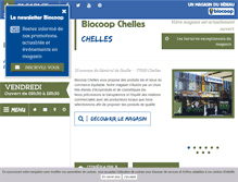 Tablet Screenshot of biocoop-chelles.com